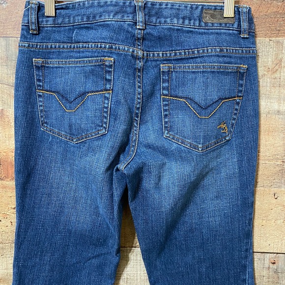 Harley Davidson Slim Bootcut Blue Women's Jeans Size 8 - Picture 11 of 15
